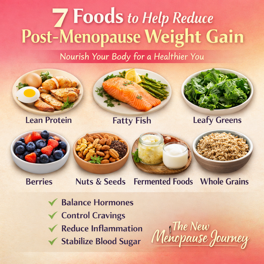 7 foods that help reduce post-menopause weight gain